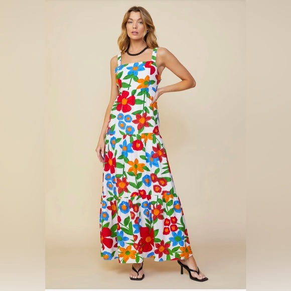 Skies Are Blue Dresses & Skirts - Skies are blue Isabel floral maxi dress size small